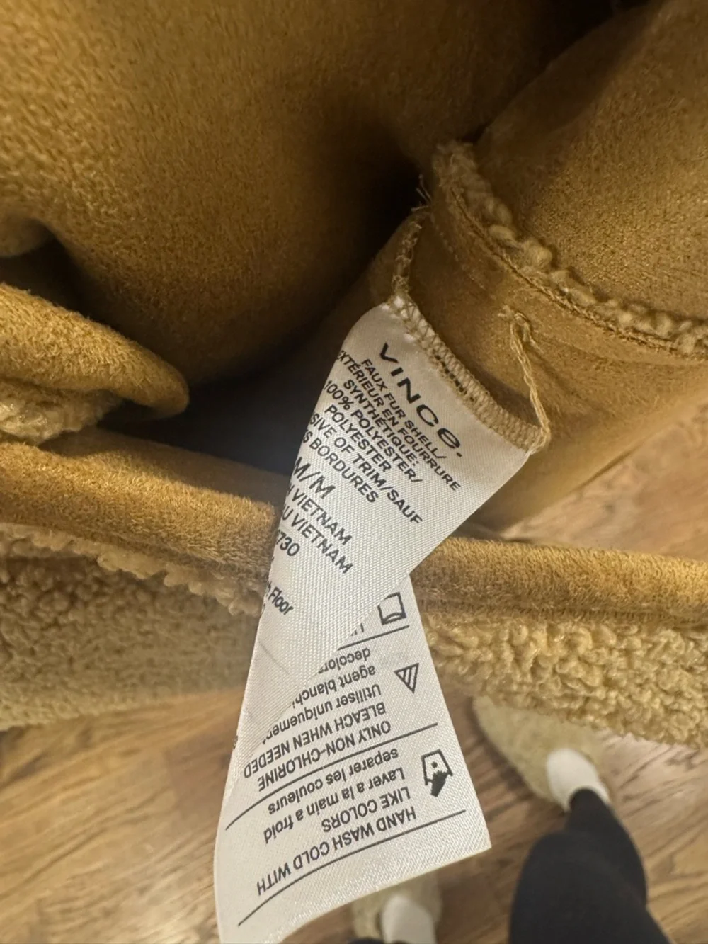 Vince Oversized Sherpa Jacket - Picture 3 of 6